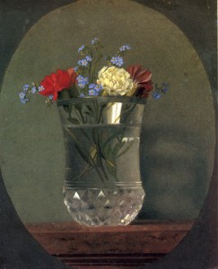 Johann Peter Krafft, Wasserglas mit Blumen, 1812
