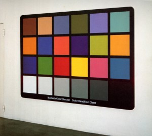 Michael Schuster, ColorChecker, Galerie Artelier, Graz 1990