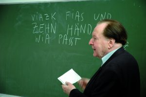 Gerhard Rühm, 4. Juli - 7.Oktober 2011, Graz, Akademisches Gymnasium 2011