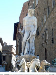 Bartolomeo Ammannati , Neptun Brunnen, Florenz, Piazza della Signoria 1565