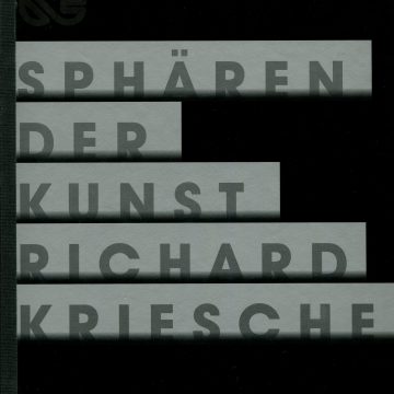 Richard Kriesche, Sphären der Kunst, Graz, Neue Galerie 1996