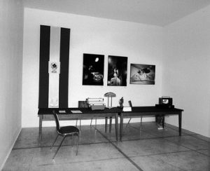 IRWIN, Transzentrale - Paßbüro. KUNST HEIMAT KUNST. Schlußpräsentation, Graz, Künstlerhaus 1994
