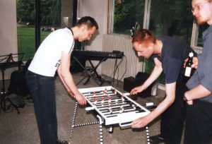 Hanspeter Zechner, "DERBY", "STURM. ECHO." im Forum Stadtpark, Graz 1998