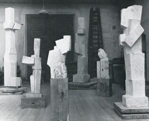 Josef Pillhofer, Atelier, 1981
