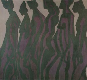 Vevean Oviette, Schreitende Schatten, 1968
