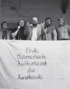 Othmar Krenn, Erste Österreichische Kulturklinik für Kunstkranke, Eröffnung, Judendorf-Straßengel 1980
